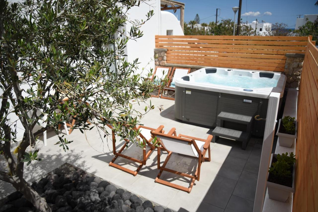 White Wave Villa, 3Min Walk From Beach Kamári Exterior foto